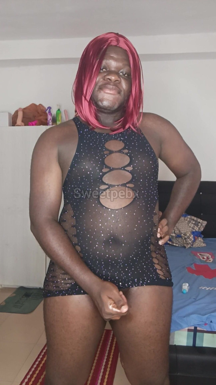 Sweet Peb X: Jerking off My Dick with My Lingerie