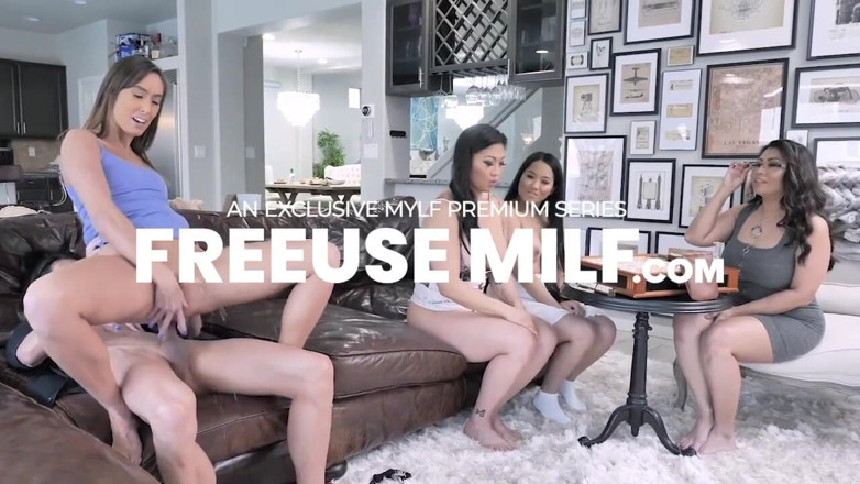 Mylf Official: Lovely teen step daughter shares her big dick boyfriend with...
