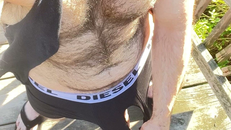 Hairy Wolfe bator: 털이 무성한 BATOR 옆구리 노출 자지 동네 페니스 자지