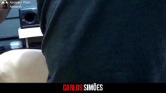 Carlos-Simoes: Bugün mutfağımda ona sakso çektim