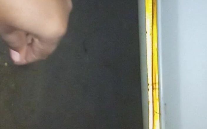 Sweet Indian cock: Outdoor My Car in Penis Massage with Dildo Condom