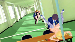 Yaoi - Orgy in the University 4 Femboys Fucked