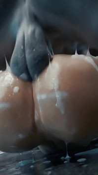 Serge3dx Intense Rough Sex: Hot Slut Gets Fucked, Deepthroat Gagging, Ass Pounded and Swallows Every Drop of Cum