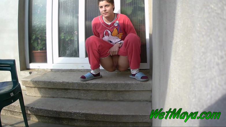 Wet Maya: Morning Pee