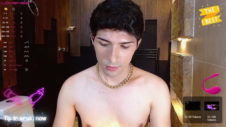 Diego_latinboy: Semen, Sweat, and Sex While I Play with My Thick,...