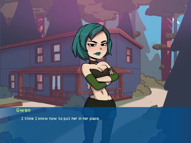 Camp Pinewood [v2.8.0] Part 21 Gwen Such Bad Girl by Loveskysan69 (LoveSkySan69)