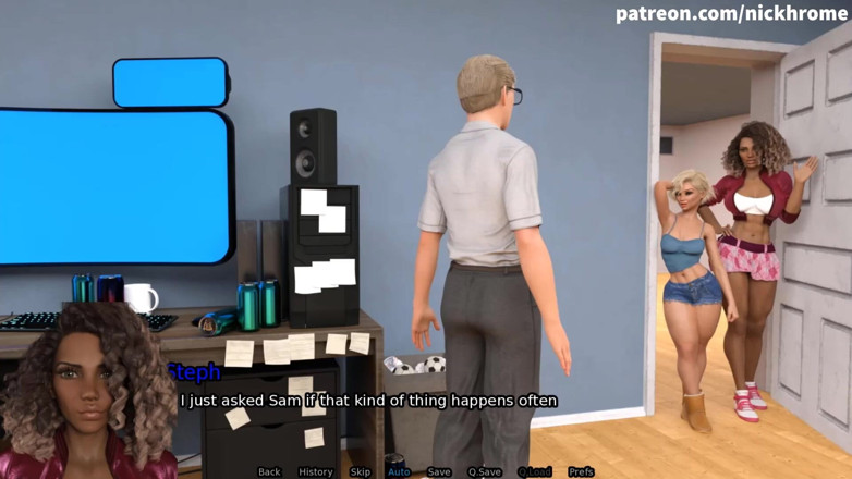 Visual Novels: SexBot 51 - gorąca cheerleaderka