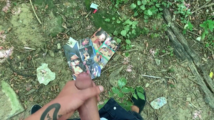 Idmir Sugary: Pulă groasă Ejaculare uriașă pe un pornomagazine la zona de...