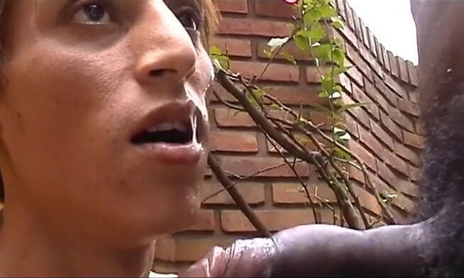 Bareback TV: Gran polla negra para semental cachondo