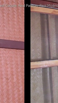Puerta medio abierta, mi polla todo infiel junto al mar, mientras extraños caminan