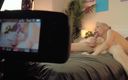 Kinky home: Amatör ev yapımı oral seks - kamera arkası