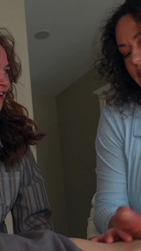 Kira, What the Fuck Is Going on?! Mommy Caught Her Stepdaughter Cheating and Joined Them for Threesome!