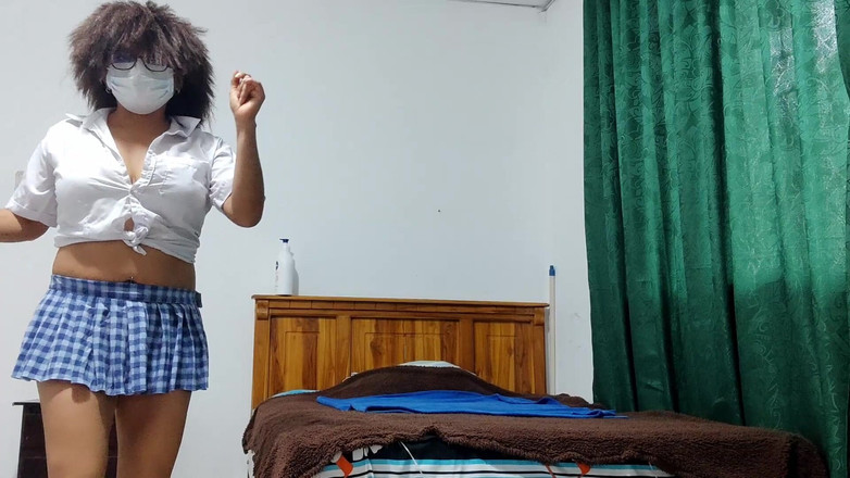 NEGRITA SEXY: Flirty Student Porn!! Dia seorang awek lucah buatan sendiri yang...