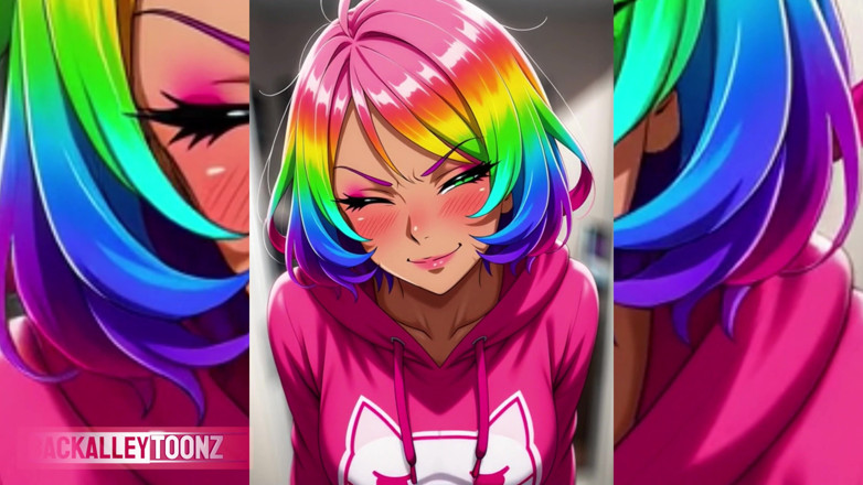 Back Alley Toonz: Gamer Girls Sweet Cheek Job-Arcade Manager Szuka Specjalisty Pracy Butt