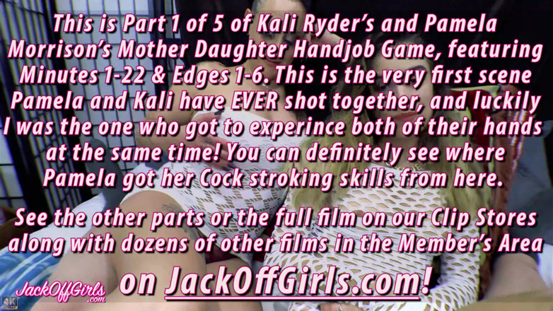 JackOffGirls: Pamela Morrison e Kali Ryder: sessione di bordamento tra matrigna...