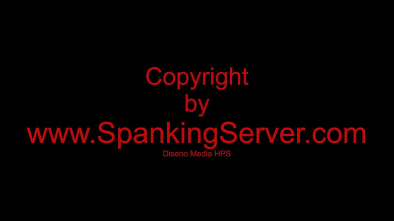 Spanking Server: Luca Bella ass whipping