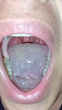 Cleopatra Gets a Cum in Her Mouth and Swallows It