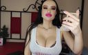 Princess18_: Huge Glossy Pink Lipstick Lips, Bubble Gum, Lip Vibration 4K