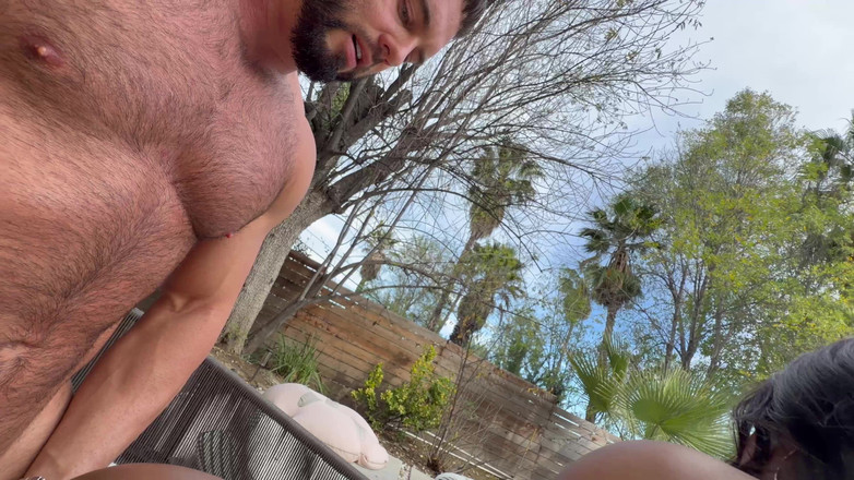 Alfiecinematic: Ebenholz-schätzchen Chanell Heart wrack auf pOV