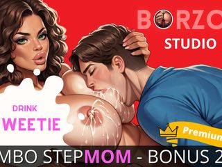Borzoa: Stepmom Breastfeeding Stepson, Let His Big Dick Cumshot and Facial...