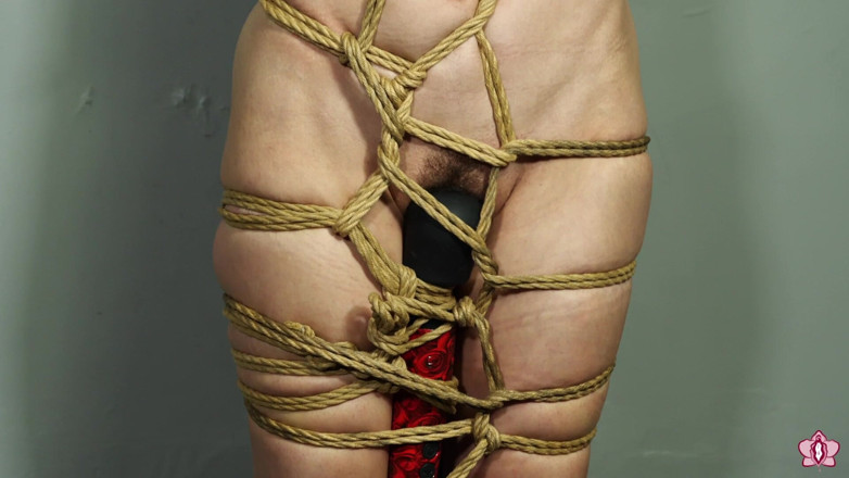 Good Giirl Mila Maeve: Slave Mila Tightly Tied in Orgasm Torment with Rope Bondage...
