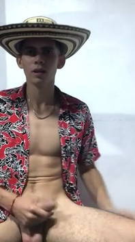 Vaquero Joven Se Masturba En Horas De Descanso