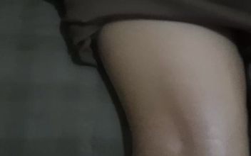 Smooth White Young Widow Massage