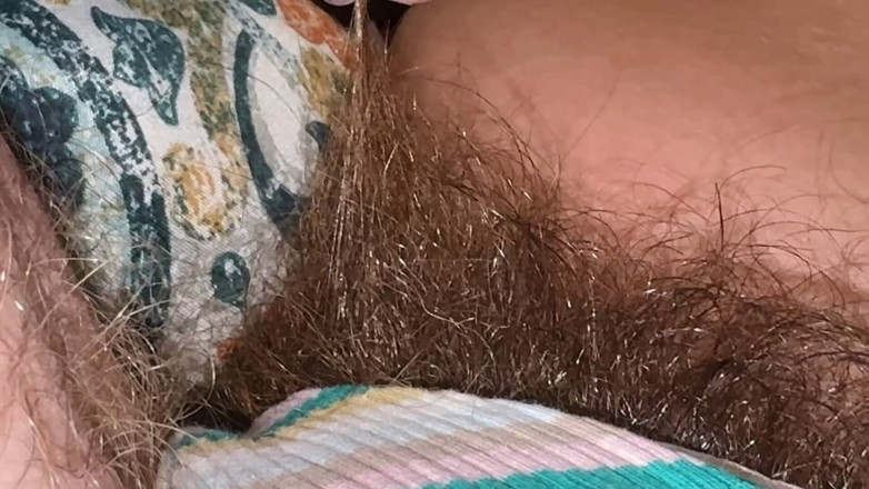 Cuteblonde666: Super dicke und lange plüschige haare busch nahaufnahme