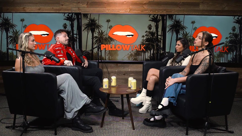 Pillow Talk: April Olsen &amp; Gianna Dior Wild Threesome