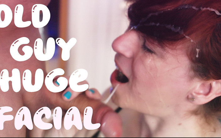 RedLili: Lelaki tua dengan pancutan muka besar