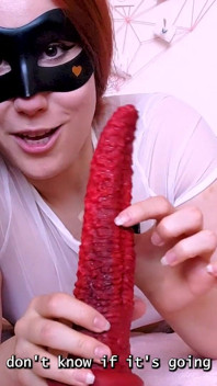 Kongkek Asmr dengan dildo besar-besaran