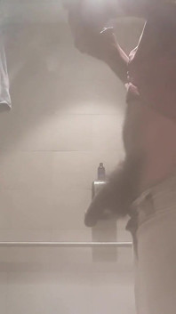 Pre-shower Masturbation