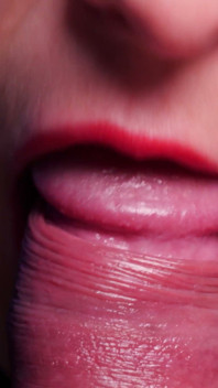 Fantasi oral asmr Anya: blowjob makro ekstrem, bridle play & mani muncrat banyak banget