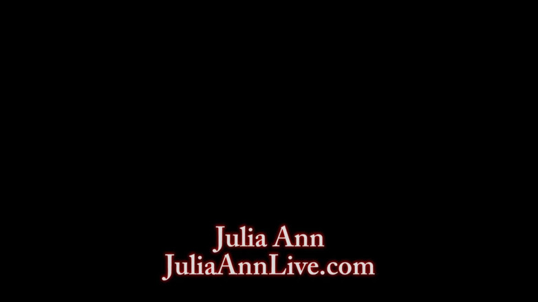 Julia Ann: Julia Ann jerks off her stepson