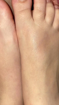 Sexy malé prsty a chodidla