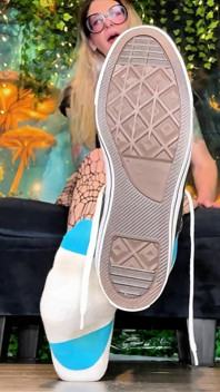 67 Giantess School Bully Tricks Nerd Into Worshiping My Massive Size 16 Stinky Feet - Shoe & Sock Removal