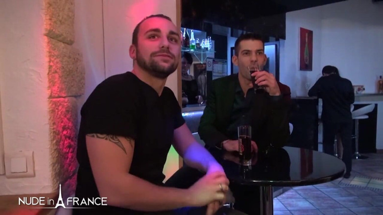 Nude in France: A guy offers her young wife in a swinger club...