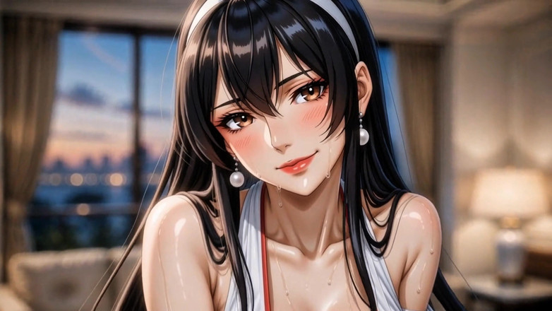 Stories&Anime: 3D Chizuru Kagura romig melklek - rondborstige solo neukpartij