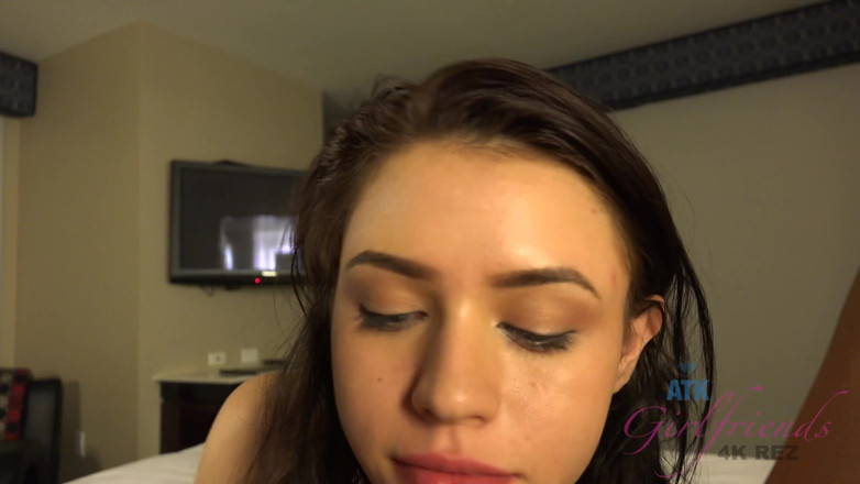 ATK Fans (Girlfriends): After you tease her pussy Lucie is ready to suck...