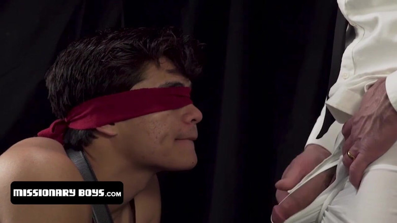 Missionary Boys: Young boy gets blindfolded and dominated by bishop Napoli