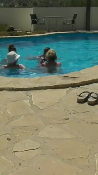 Mffff orgia in piscina