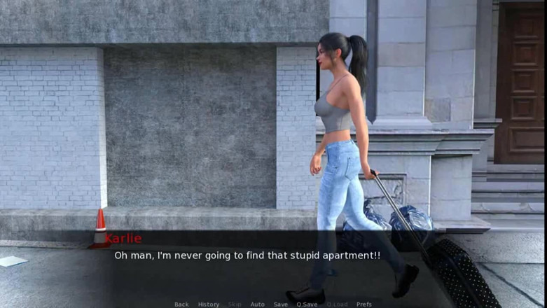 Dirty GamesXxX: How we met: Lonely cute girl in the big city-...