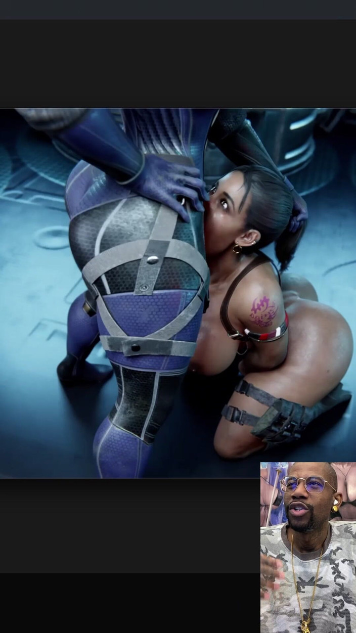 L6RD7BLU3 FUTA: Kontol transgender Jill dientot habis-habisan sama sheva si cewek pantat...