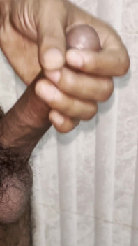 Indian Stand Dick Masturbate