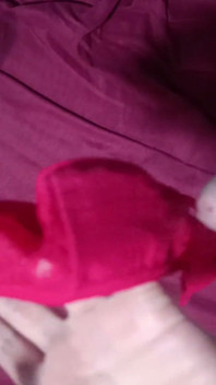 Jerking off with My Friend's Thong