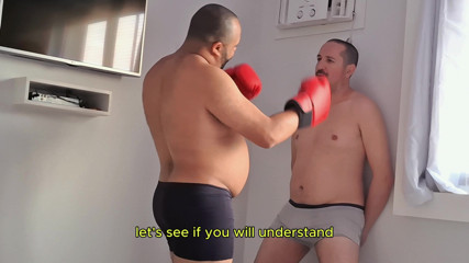 Punchbagplz: Bearzinho Black - Boxing Gutpunch Domination