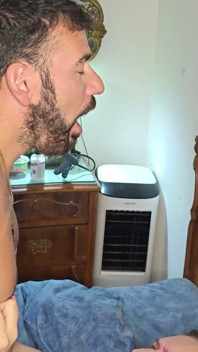 Grandpa Fucks Me with His Monster Cock