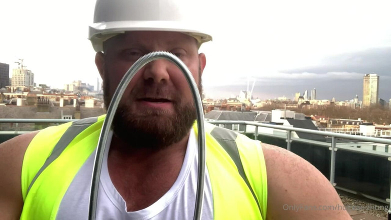 Jack stacked: İnşaatçı demir bükme kas esneme ve ölçüm