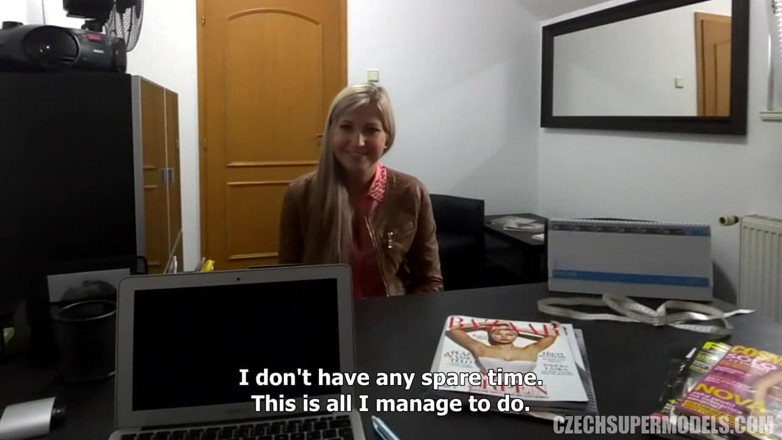 Czech Supermodels: Czech Supermodels 16: Vladka: Sweet Blonde Drops the Halo and Gets...
