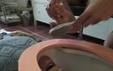 Foot Girls: Toilet Trash for Pedicures and Spit - Madame Carla Degrades Her...